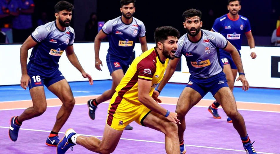 এক রেইডার, চার ডিফেন্ডার: কমনওয়েলথ কাবাডি চ্যাম্পিয়নশিপ ২০২৬-এর লোগো ম্যাটের আসল প্রশ্নটা যেভাবে ফাঁস করে দিল